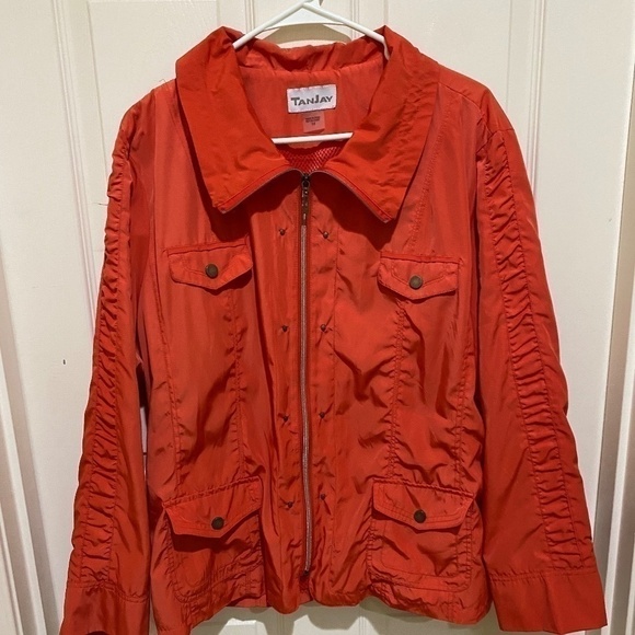 Tanjay Orange‎ M Jacket - Picture 1 of 3